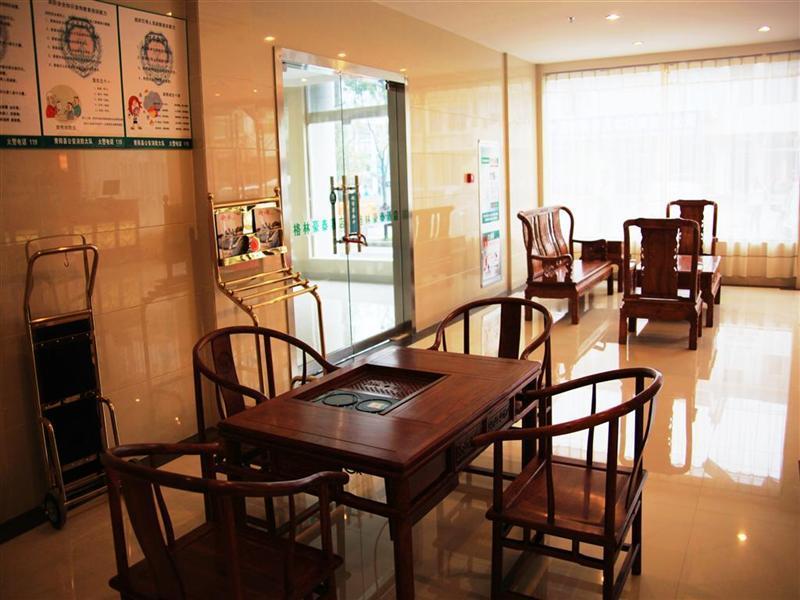 Greentree Inn Anhui Chizhou Jiuhua Mountain Scenic Spot Business Hotel Wuxiqiao Buitenkant foto