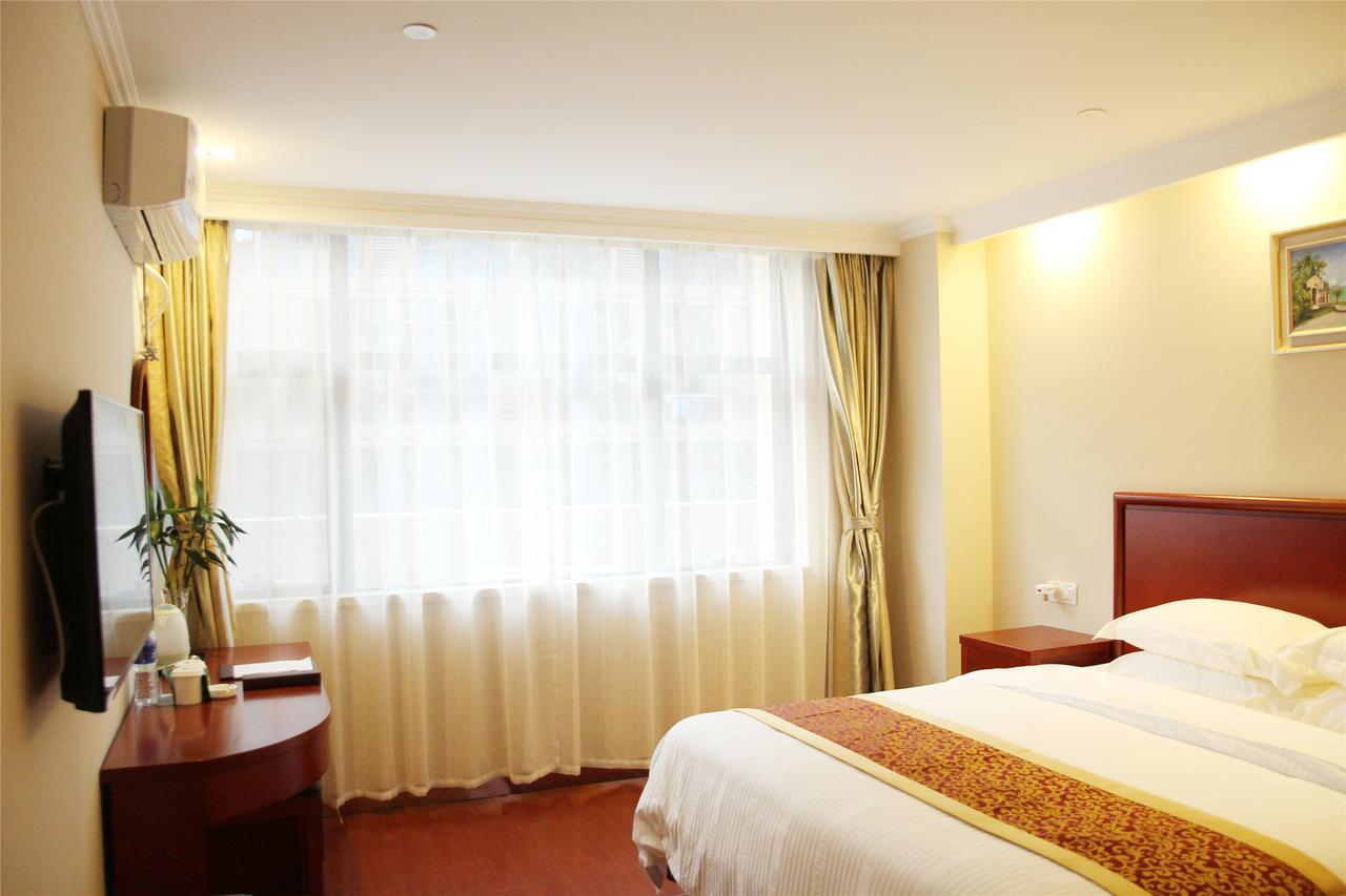 Greentree Inn Anhui Chizhou Jiuhua Mountain Scenic Spot Business Hotel Wuxiqiao Buitenkant foto
