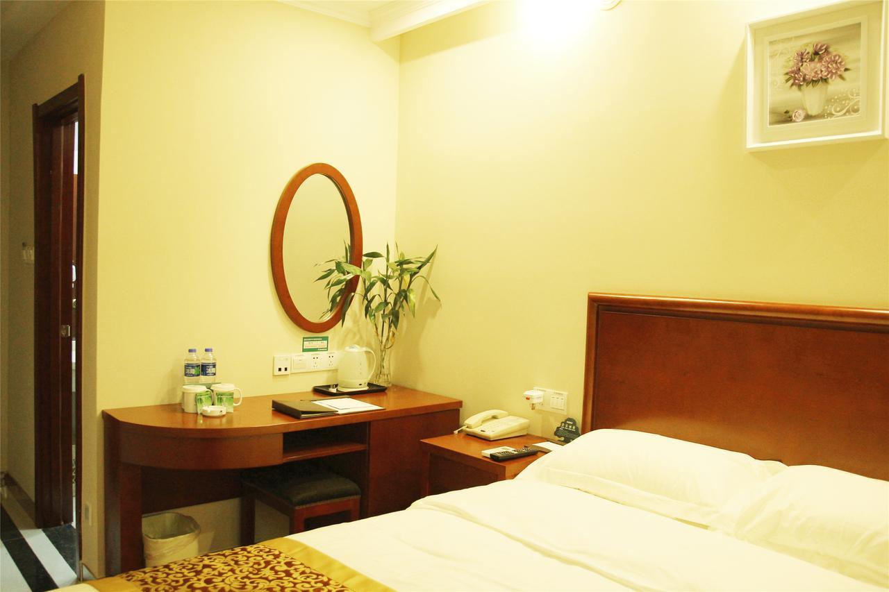 Greentree Inn Anhui Chizhou Jiuhua Mountain Scenic Spot Business Hotel Wuxiqiao Buitenkant foto