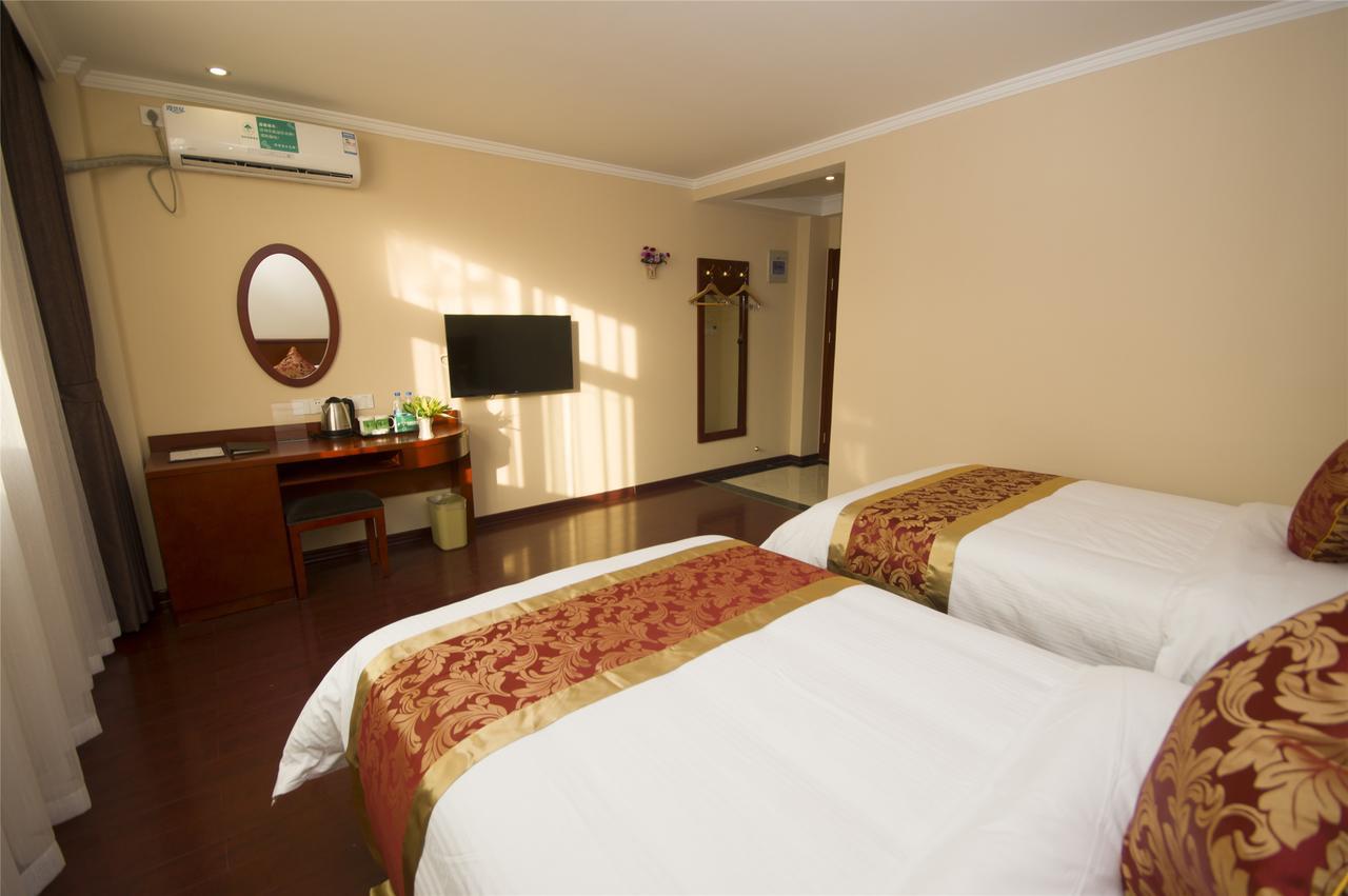 Greentree Inn Anhui Chizhou Jiuhua Mountain Scenic Spot Business Hotel Wuxiqiao Buitenkant foto